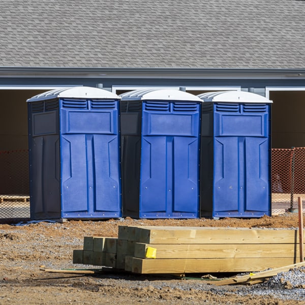 what is the maximum capacity for a single porta potty in Theodore Alabama